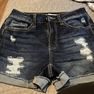 SO jean shorts
